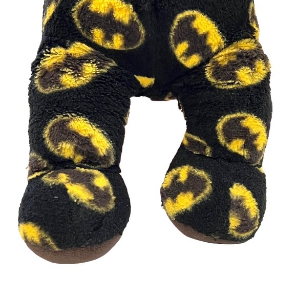 Build A Bear Batman Logo The Dark Knight Black Outfit Plush Dress Up Clothes - Picture 10 of 16